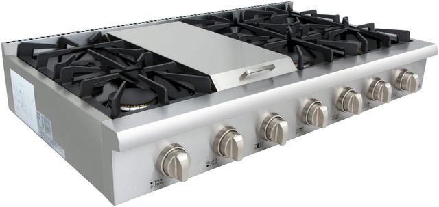 Thor Kitchen® Professional 47.88" Stainless Steel Gas Rangetop 3