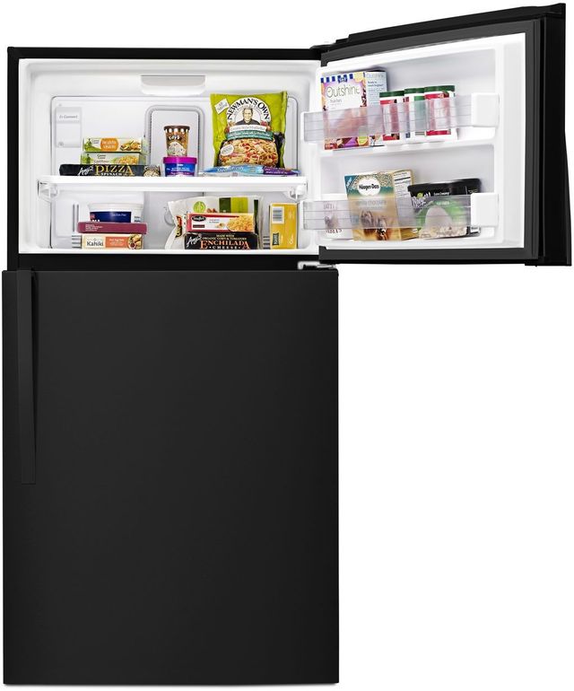 Whirlpool® 21.3 Cu. Ft. Top Freezer Refrigerator-Black 5