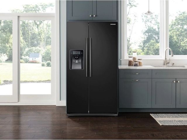 Samsung 25 Cu. Ft. Black Side-By-Side Refrigerator 6