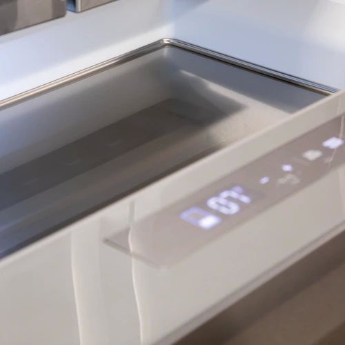 Sharp® 21.6 Cu. Ft. Stainless Steel Counter Depth French Door Refrigerator 4