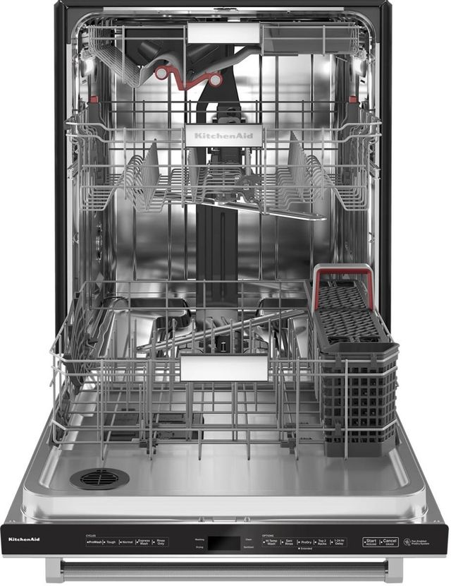 KitchenAid® 24" PrintShield™ Stainless Steel Top Control Built In Dishwasher 1