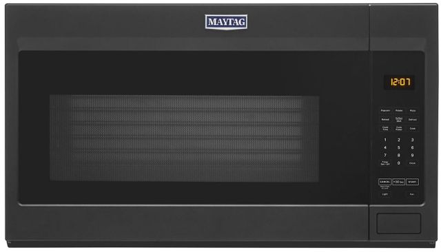 Maytag® 1.9 Cu. Ft. Cast Iron Black Over The Range Microwave