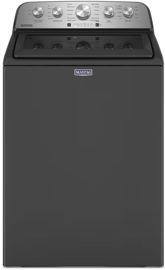 Maytag® 5.4 Cu. Ft. Volcano Black Top Load Washer | Old McDonald's ...