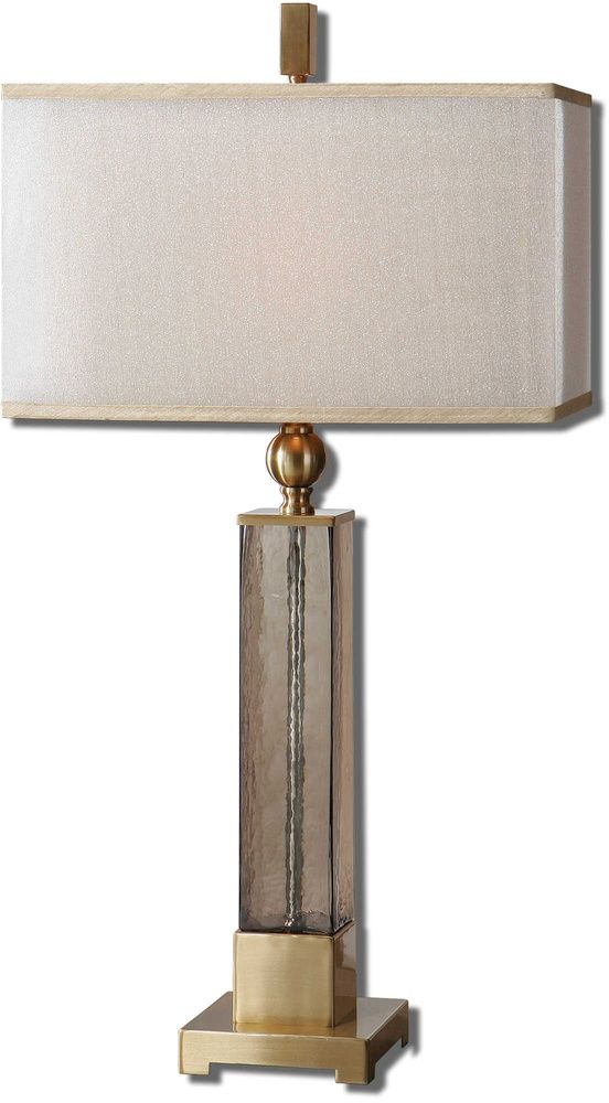 Uttermost® Caecilia Light Amber Table Lamp