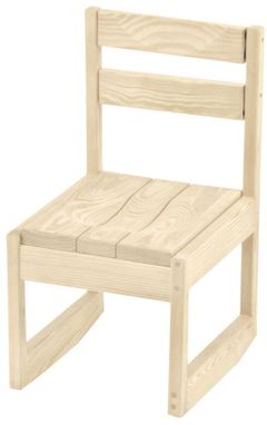 Crate Designs™ Furniture Unfinished 3 Position Chair