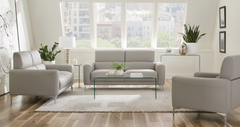 Coaster® Glenmark 3-Piece Taupe Track Arm Living Room Set