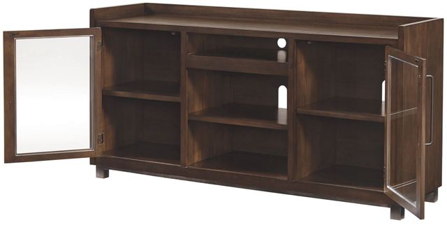 Signature Design by Ashley® Starmore Brown Extra Large TV Stand with Fireplace Option 2