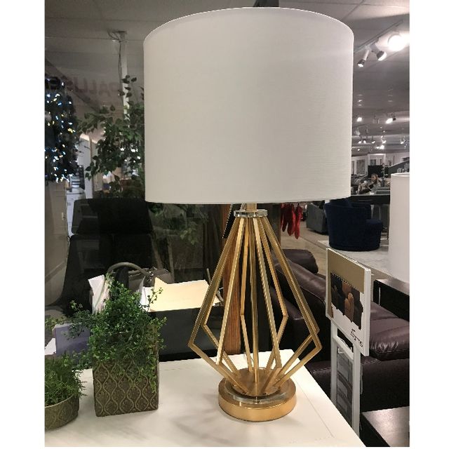  StyleCraft Table Lamp on Metal Base/Gold 1