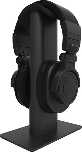 Kanto Black Headphone Stand 1
