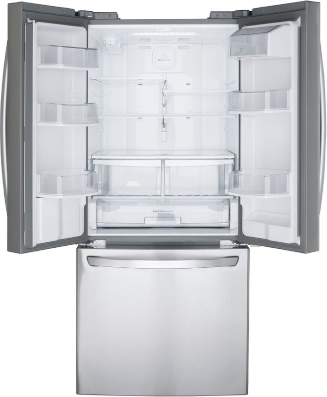 LG 21.8 Cu. Ft. Stainless Steel French Door Refrigerator 1