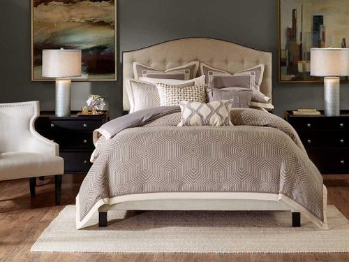 Bedroom Shades of Grey King 9 Piece Comforter Set