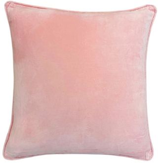 Laura Park Designs Blush Pink 22" x 22" Velvet Throw Pillow