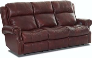 Klaussner® Vivio Dark Brown Power Reclining Sofa