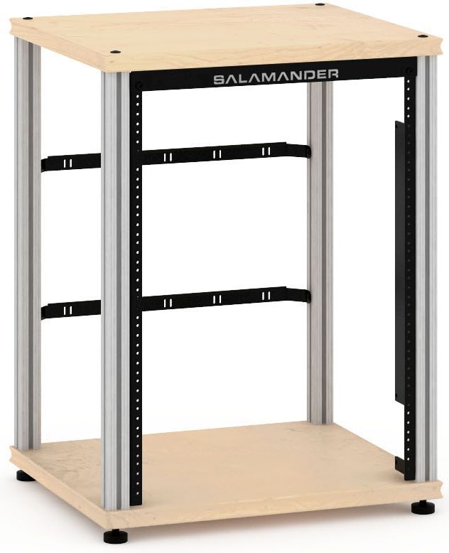 Salamander Designs® Synergy Single 30 Rack Mount-Natural Maple/Aluminum 0