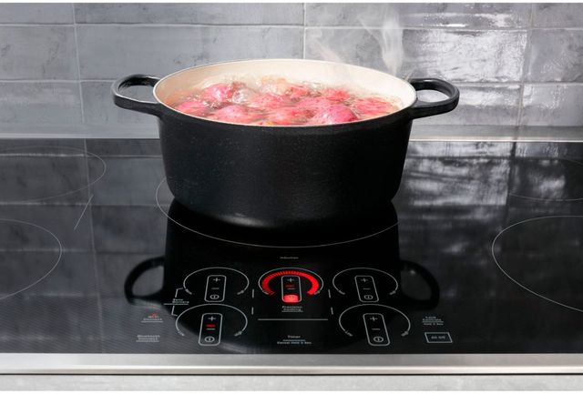 GE Profile™ 36" Black/Stainless Steel Built-In Induction Cooktop 6