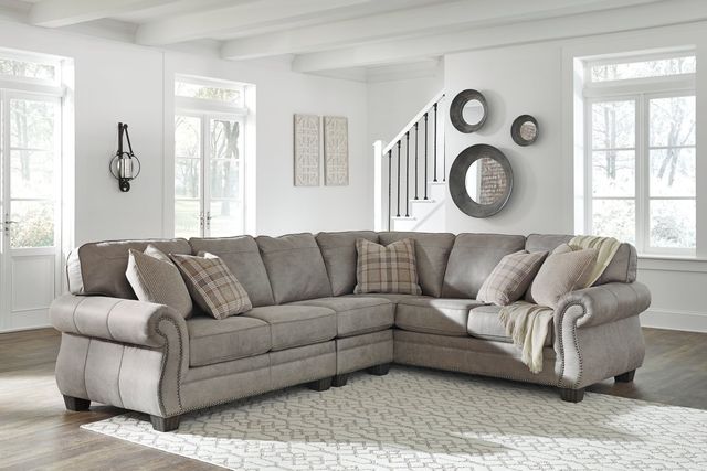 Signature Design by Ashley® Olsberg Steel 3-Piece Sectional 1