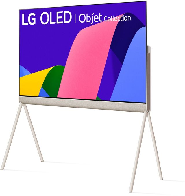 LG Objet Collection 55" Calming Beige 4K Ultra HD OLED TV-1