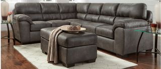 Affordable Furniture Sequoia 2-Piece Ash Sectional