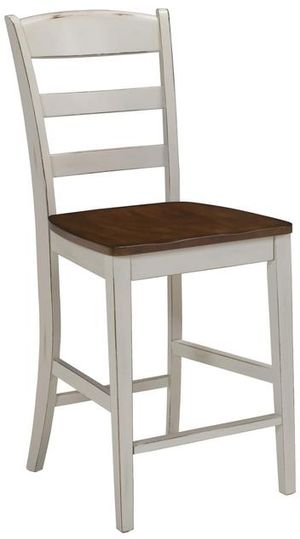 homestyles® Monarch Off-White Counter Stool