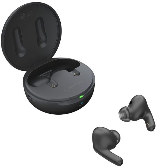 LG Tone Free Black Charcaol True Wireless Bluetooth UVnano Earbuds 2
