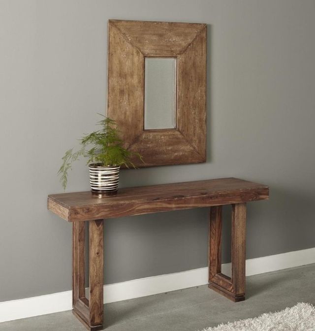 Coast2Coast Home™ Brownstone Nut Brown Console Table 3