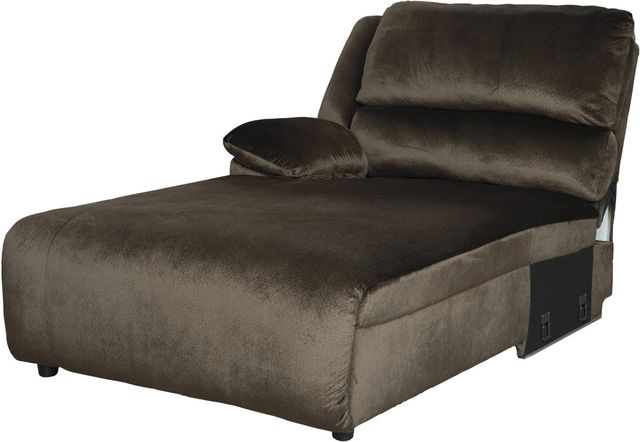 Signature Design by Ashley® Clonmel Chocolate 3 Piece Reclining Sectional-1