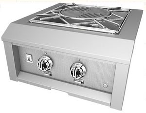 Hestan 24" Stainless Steel Power Burner with Removable Drip Tray