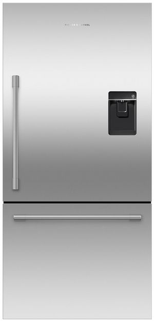 Fisher & Paykel Series 7 32 in. 17.5 Cu. Ft. Stainless Steel Bottom Freezer Refrigerator