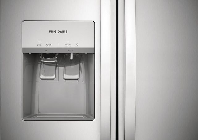 Frigidaire® 22.2 Cu. Ft. Stainless Steel Counter Depth Side-by-Side Refrigerator 6