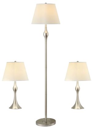 Coaster® Elegant 3 Piece Lamp Set