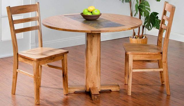 Sunny Designs™ Sedona Rustic Oak Ladderback Chair 1