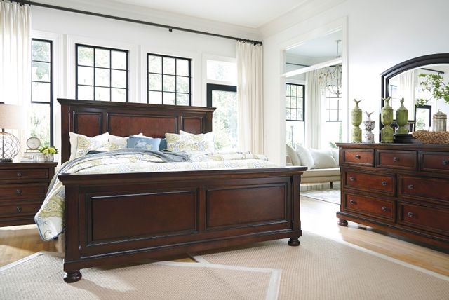 Millennium® By Ashley Porter Rustic Brown King Bed 2