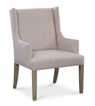 Bassett® Furniture Brooke Storm Grey Arm Chair