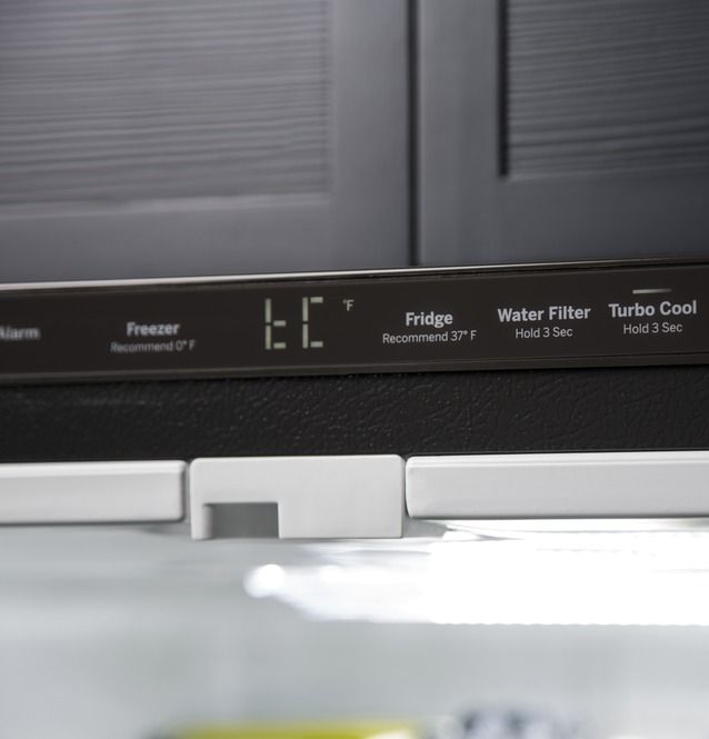 GE® Series 21.0 Cu. Ft. Black Bottom Freezer Refrigerator 36