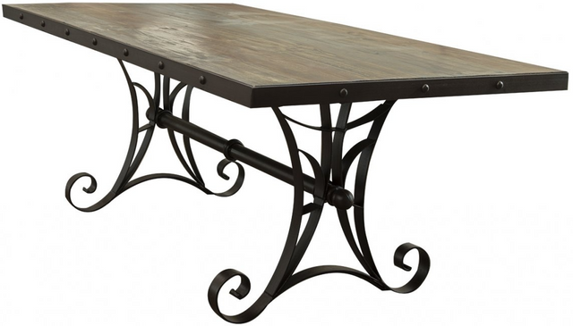 Table à manger rectangulaire Antique, brun, International Furniture®