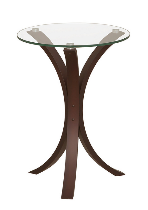 Coaster® Cappuccino Round Accent Table