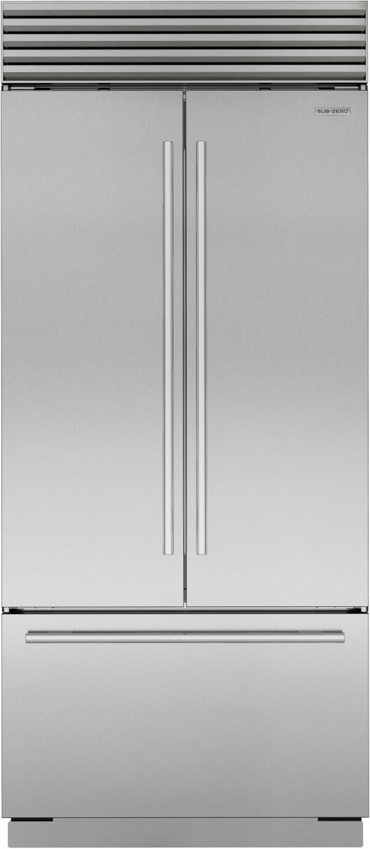 Sub Zero Classic Series 21 0 Cu Ft Stainless Steel Built In French   903ec786 Bb64 499f A74a Ecc2999f4a13 