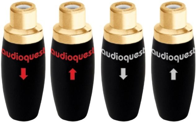 AudioQuest@ Set of 4 RCA-300 Female Connectors