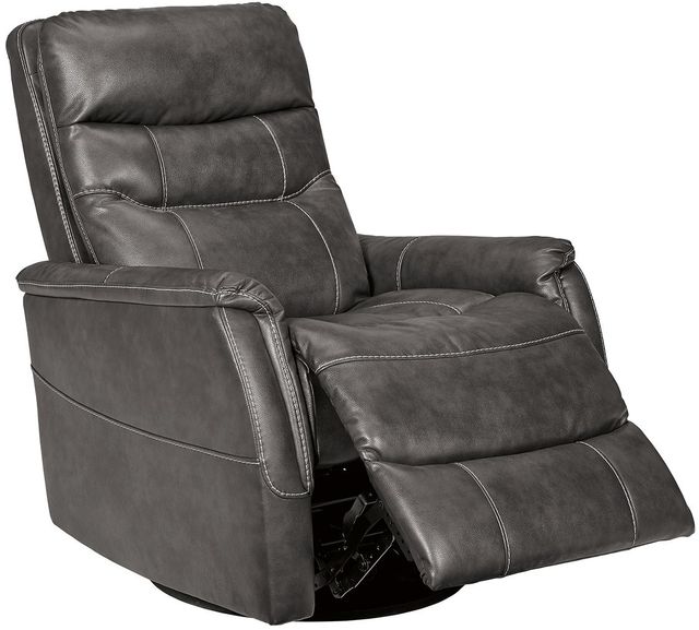 Signature Design by Ashley® Riptyme Quarry Swivel Glider Recliner 3