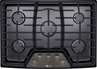 LG 30” Black Stainless Steel Gas Cooktop