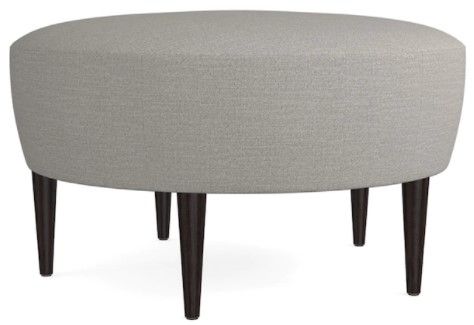 Bassett® Furniture Rory Gray Round Ottoman
