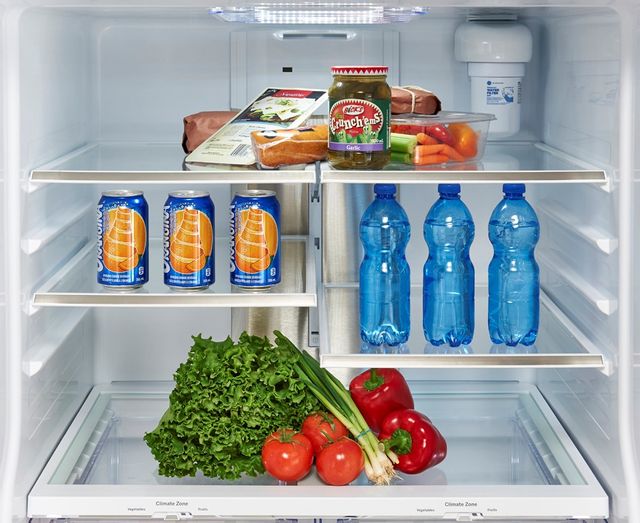 Réfrigérateur à portes françaises de 30 po GE® de 20,8 pi³ - Acier inoxydable 3