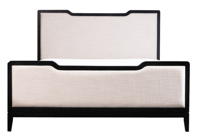 Alder & Tweed Furniture Company Graham Warm Quatz/Onyx King Upholstered Bed-0