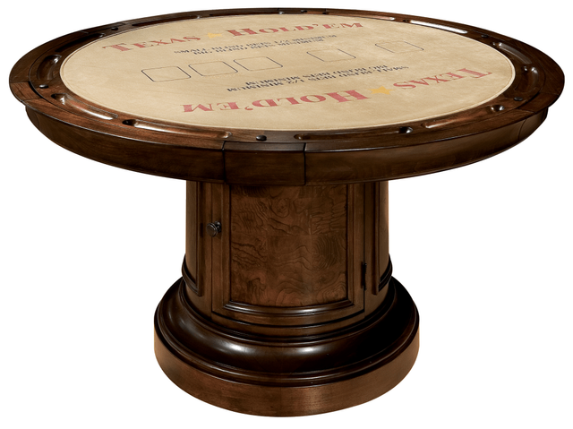 Howard Miller® Round Hampton Cherry Pub and Game Table