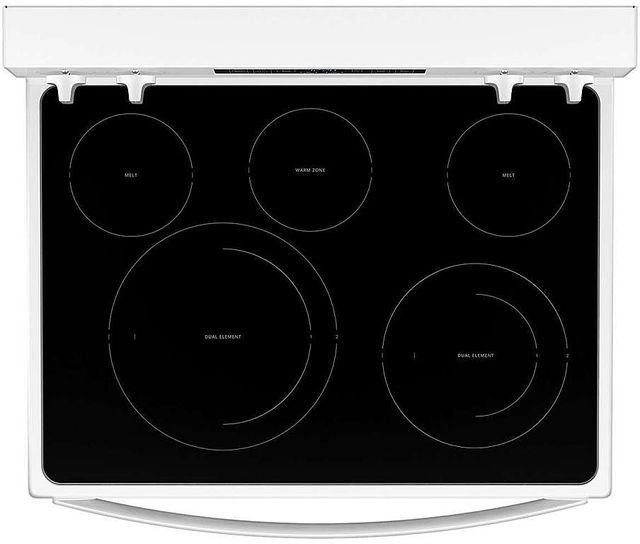 Whirlpool® 30" White Freestanding Electric Range with 5-in-1 Air Fry Oven 5