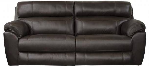 Catnapper® Costa Chocolate Lay Flat Power Reclining Sofa