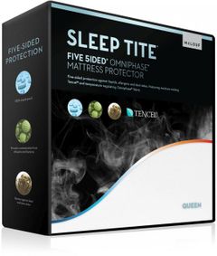 Malouf® Tite® Five 5ided® Split King Mattress Protector with Tencel™ + Omniphase®
