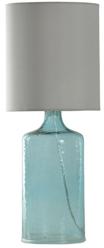StyleCraft Glass Table Lamp