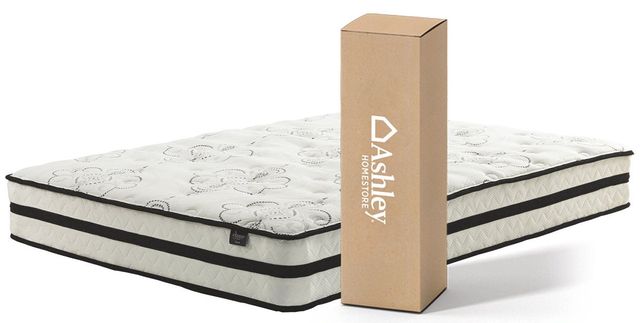 Sierra Sleep® by Ashley® Chime 10" Hybrid Medium Twin Mattress in Box-1