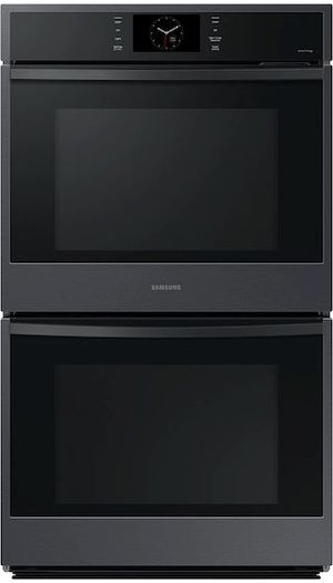 Samsung 30" Matte Black Double Electric Wall Oven